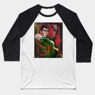 Lupin the Third (Green Jacket) Baseball T-Shirt